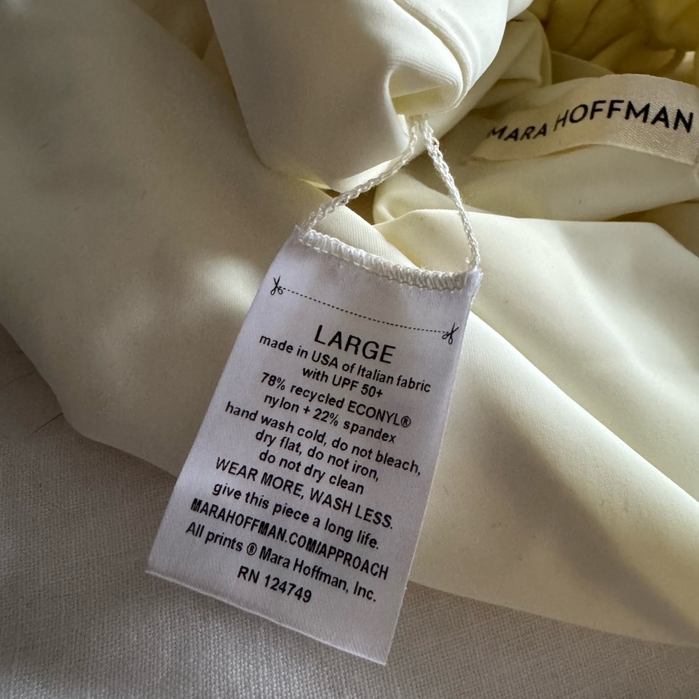 Mara Hoffman Swim Recycled ECONYL One Piece - Picture 4 of 6